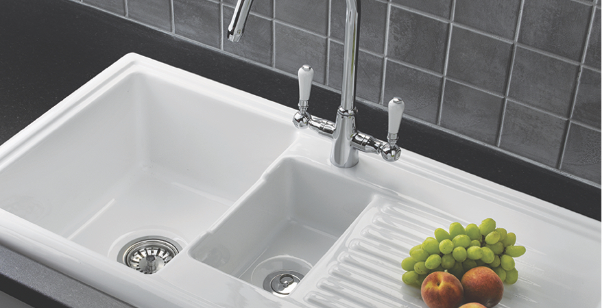 Ceramic Sinks - River Sink and Tap Collection